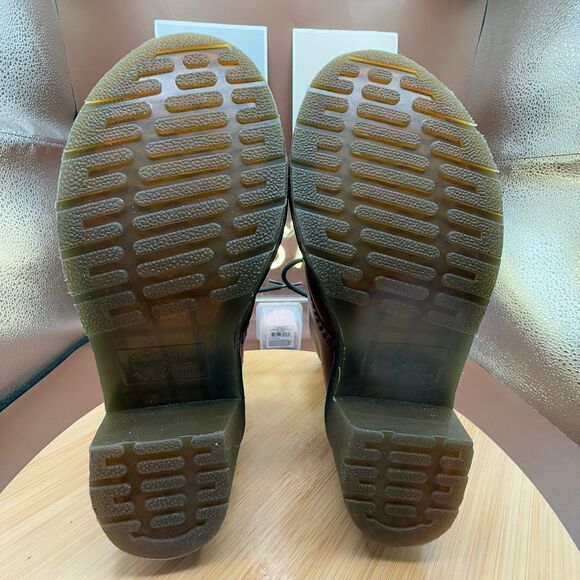 Dr. Martens Women’s Clemency Lace-Up Boots Brown Sz 5 - Picture 4 of 9